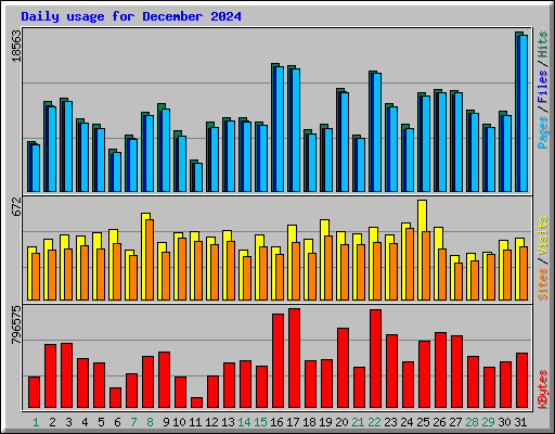 Usage Statistics for triroc.com - December 2024